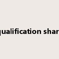 qualification share是什么意思