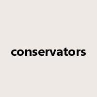 conservators是什么意思
