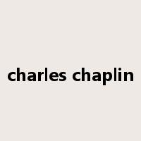 charles chaplin是什么意思