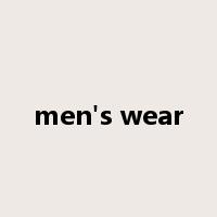 men's wear是什么意思
