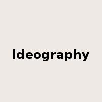 ideography是什么意思