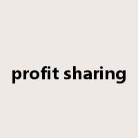 profit sharing是什么意思