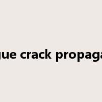Fatigue crack propagation是什么意思