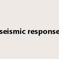 seismic response是什么意思