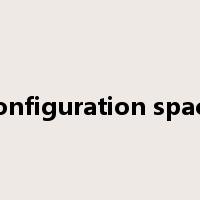 configuration space是什么意思