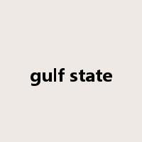 gulf state是什么意思