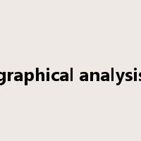 graphical analysis是什么意思