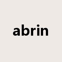 abrin是什么意思