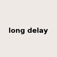 long delay是什么意思