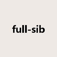 full-sib是什么意思