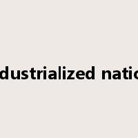 industrialized nation是什么意思
