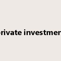 private investment是什么意思