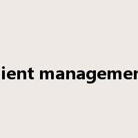 client management是什么意思