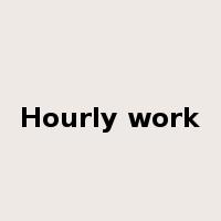 Hourly work是什么意思