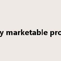 readily marketable products是什么意思