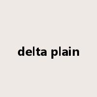 delta plain是什么意思