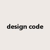 design code是什么意思