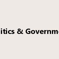 Politics & Government是什么意思