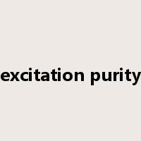 excitation purity是什么意思