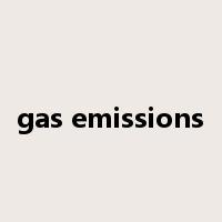 gas emissions是什么意思