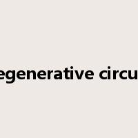 regenerative circuit是什么意思