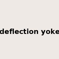 deflection yoke是什么意思
