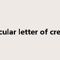 circular letter of credit是什么意思