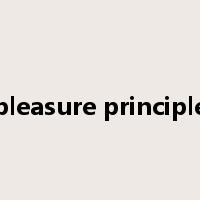 pleasure principle是什么意思