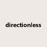 directionless是什么意思