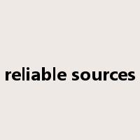 reliable sources是什么意思