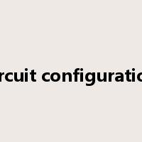circuit configuration是什么意思