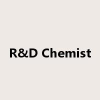 R&D Chemist是什么意思