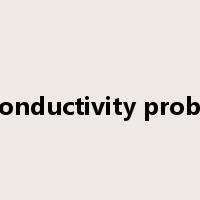 conductivity probe是什么意思