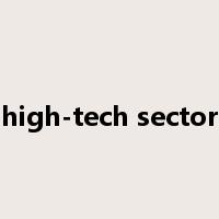 high-tech sector是什么意思