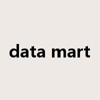 data mart是什么意思