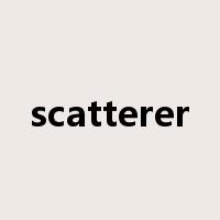 scatterer是什么意思