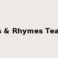 Songs & Rhymes Teaching是什么意思