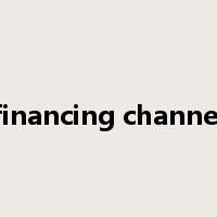 financing channel是什么意思