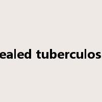 healed tuberculosis是什么意思