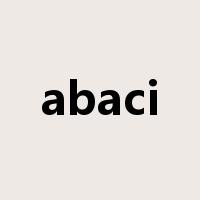 abaci是什么意思