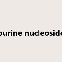 purine nucleoside是什么意思