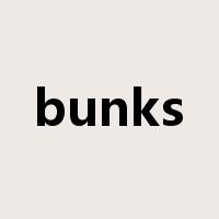 bunks是什么意思