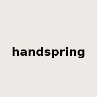 handspring是什么意思