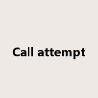 Call attempt是什么意思