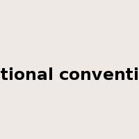 national convention是什么意思