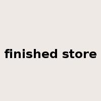 finished store是什么意思