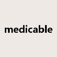 medicable是什么意思