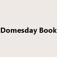 Domesday Book是什么意思