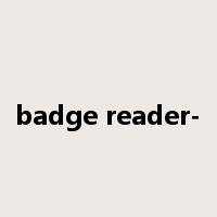 badge reader-是什么意思