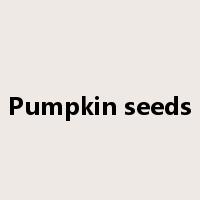 Pumpkin seeds是什么意思